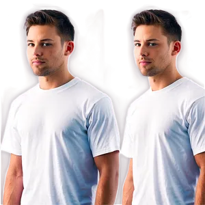 Customizable White T-shirt PNG 61