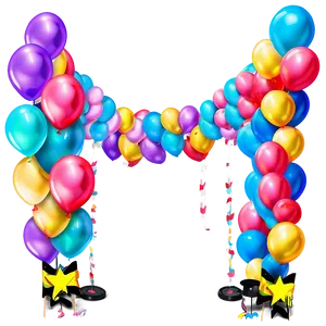 Customized Balloon Garland For Events PNG 16 PNG