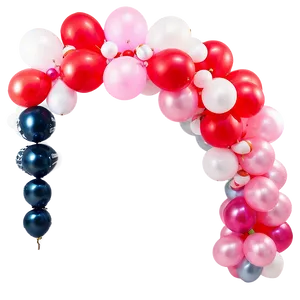 Customized Balloon Garland For Events PNG 4 PNG