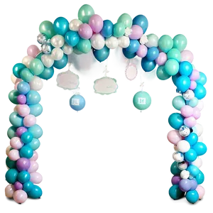 Customized Balloon Garland For Events PNG Mlj PNG