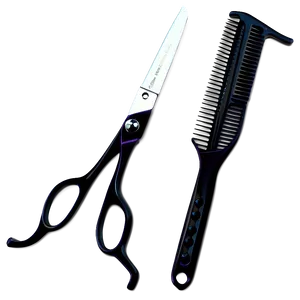 Customized Hairdressing Scissors PNG 06262024 PNG