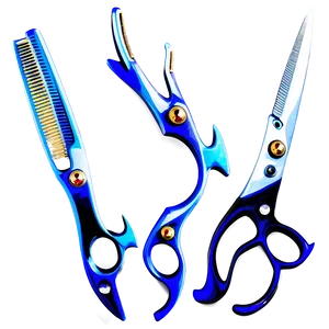 Customized Hairdressing Scissors PNG 44 PNG