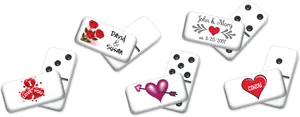 Customized Love Themed Dominoes