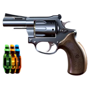 Customized Revolver Design PNG Rop26