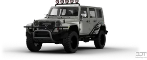 Customized Thar S U V Offroad Vehicle PNG image