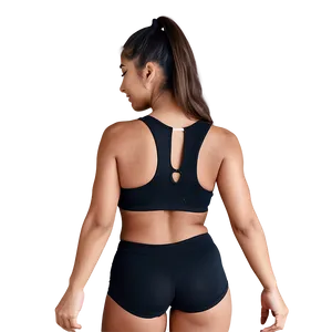 Cut-out Black Tank Top PNG 13 PNG