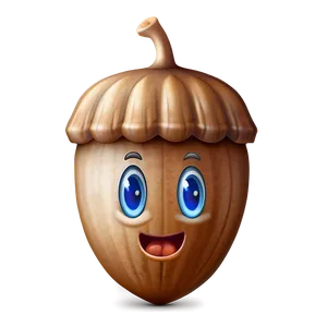 Cute Acorn Emoji PNG Gts PNG