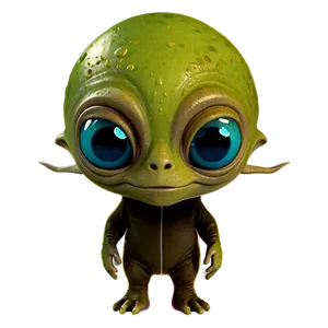 Cute Alien B PNG image