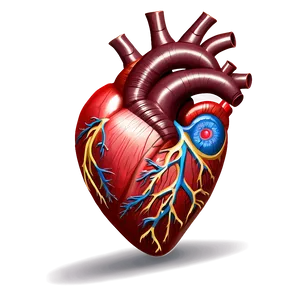 Cute Anatomical Heart PNG Dpo23 PNG