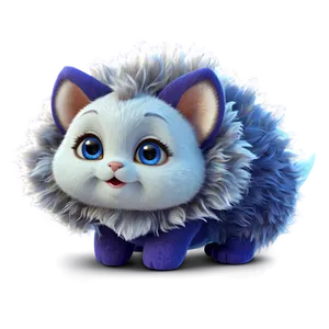 Cute Animal Puff Png Fwf PNG image