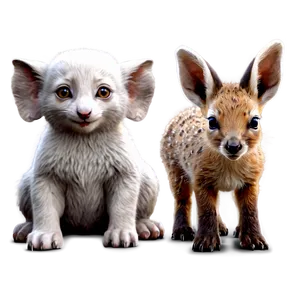 Cute Baby Animals PNG Ykl