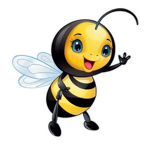 Cute Baby Bee Png 05232024 PNG image