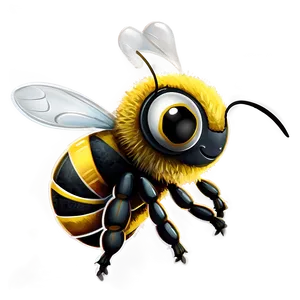Cute Baby Bee Png 5 PNG image