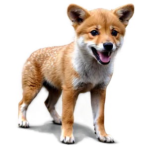 Cute Baby Dingo Png 10 PNG image