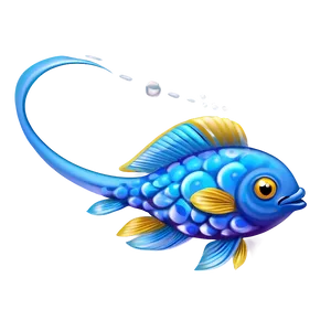 Cute Baby Fish PNG Gyj73 PNG