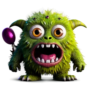 Cute Baby Monster PNG 24