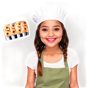 Cute Baker PNG 06292024