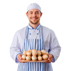 Cute Baker PNG Xew PNG
