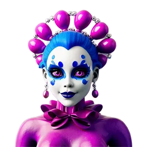 Cute Ballora Illustration PNG 71