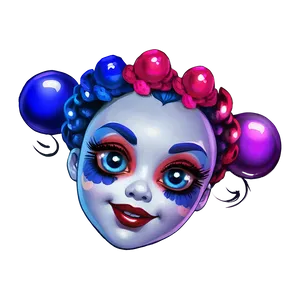 Cute Ballora Illustration PNG Uam98 PNG