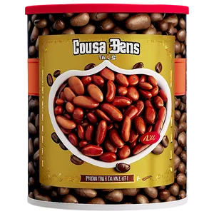 Cute Beans Can PNG Mgv1 PNG