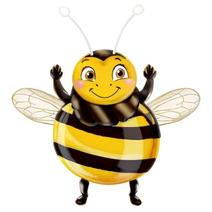 Cute Bee Png 05232024 PNG image