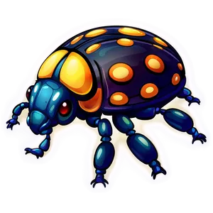 Cute Beetle Clipart PNG 35