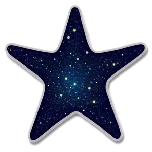 Cute Blue Stars PNG 06252024