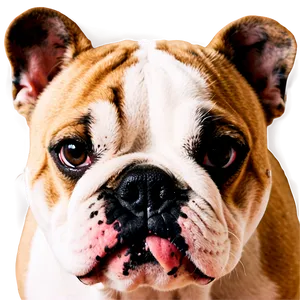 Cute Bulldog Faces Close-up Png 06252024 PNG image