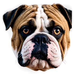 Cute Bulldog Faces Close-up Png Hxt PNG image