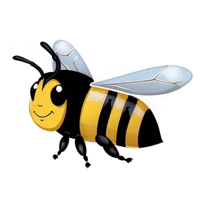 Cute Bumblebee Illustration PNG Owe15 PNG