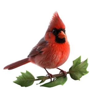 Cute Cardinal Character Png Vgn PNG image