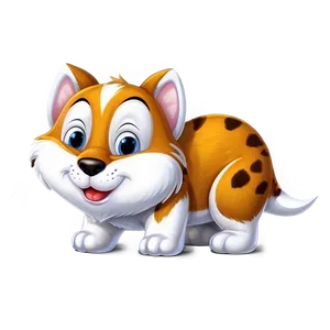 Cute Cartoon Animal Character Png Apf37 PNG image