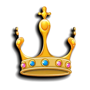 Cute Cartoon Crown Drawing Png 27 PNG image