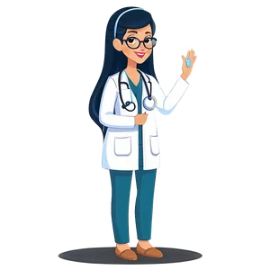 Cute Cartoon Doctor Character Png 22 PNG image