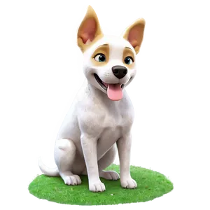 Cute Cartoon Dog Poses Png 06132024 PNG image