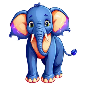 Cute Cartoon Elephant Png 06272024 PNG image