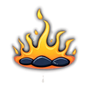 Cute Cartoon Flame Png 06262024 PNG image