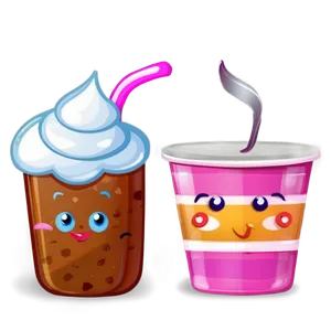 Cute Cartoon Food PNG Cbq
