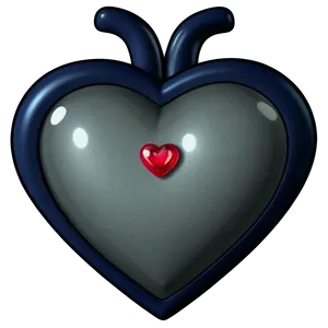 Cute Cartoon Heart PNG Ced20