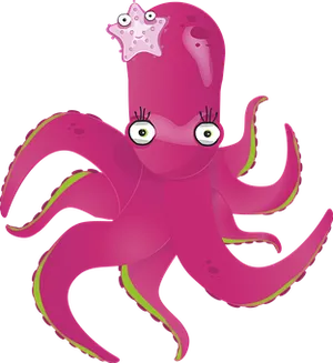 Cute Cartoon Octopus