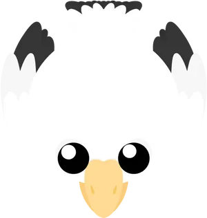 Cute Cartoon Pelican PNG image