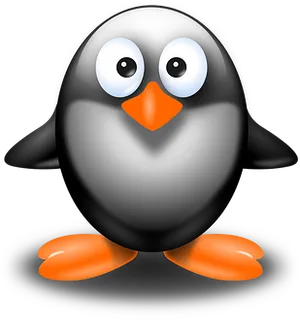 Cute Cartoon Penguin