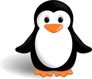 Cute Cartoon Penguin PNG