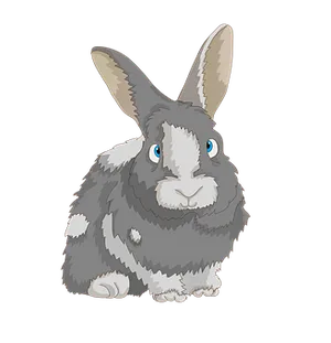 Cute Cartoon Rabbit