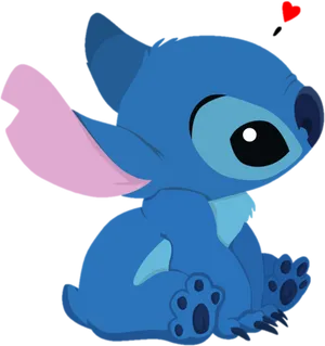 Cute Cartoon Stitch PNG image