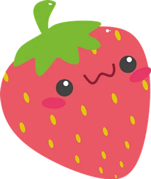 Cute Cartoon Strawberry