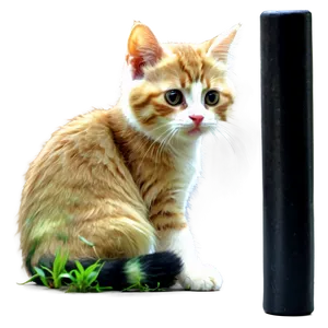 Cute Cat Art PNG Wid24 PNG
