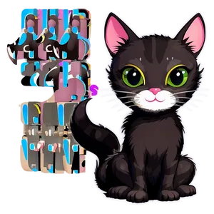 Cute Cat Avatar Png 05232024 PNG image