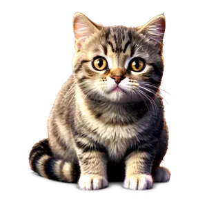 Cute Cat Cartoon PNG Sdd